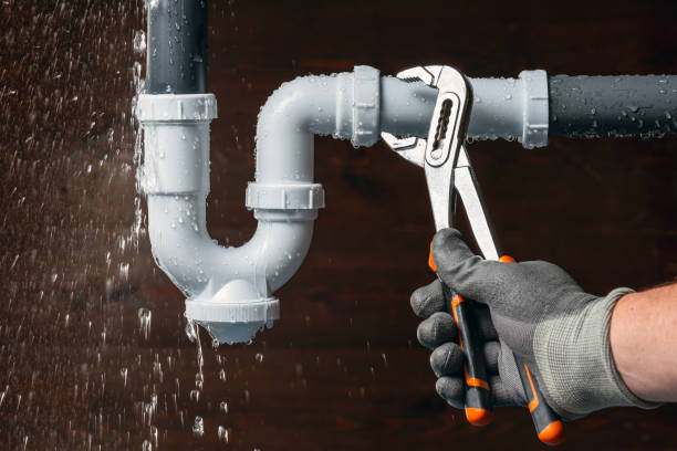 Professional Plumbing technician working in Gardiner, ME